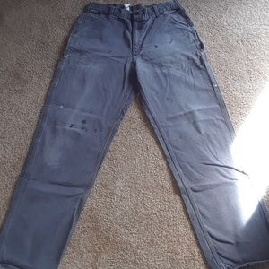 Carhartt dungaree carpenter pants 34x34
